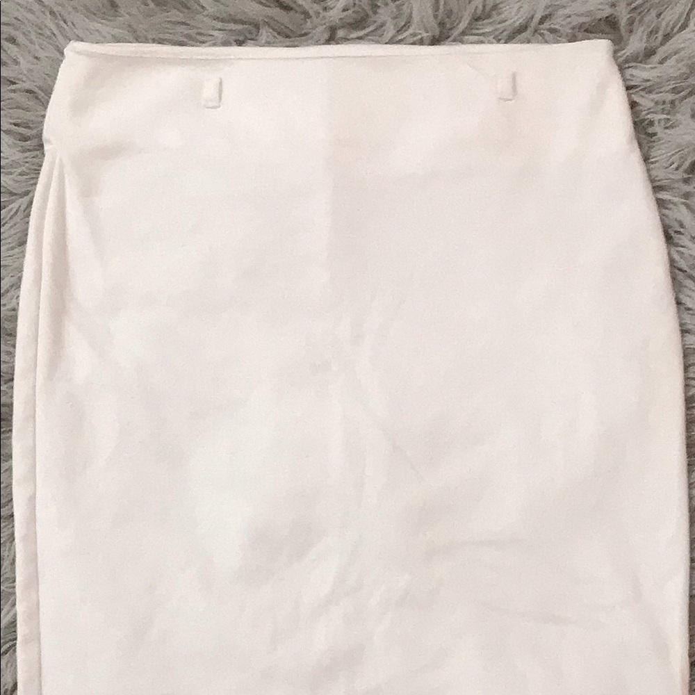 White skirt
